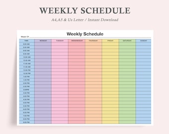 weekly timetable planner,hourly weekly schedule template,weekly hourly planner,weekly hourly planner pdf