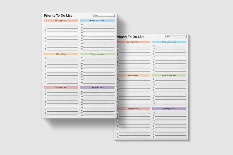 Priorty List.pdf Priority List Template,priority to Do List,priority Task List,work ...