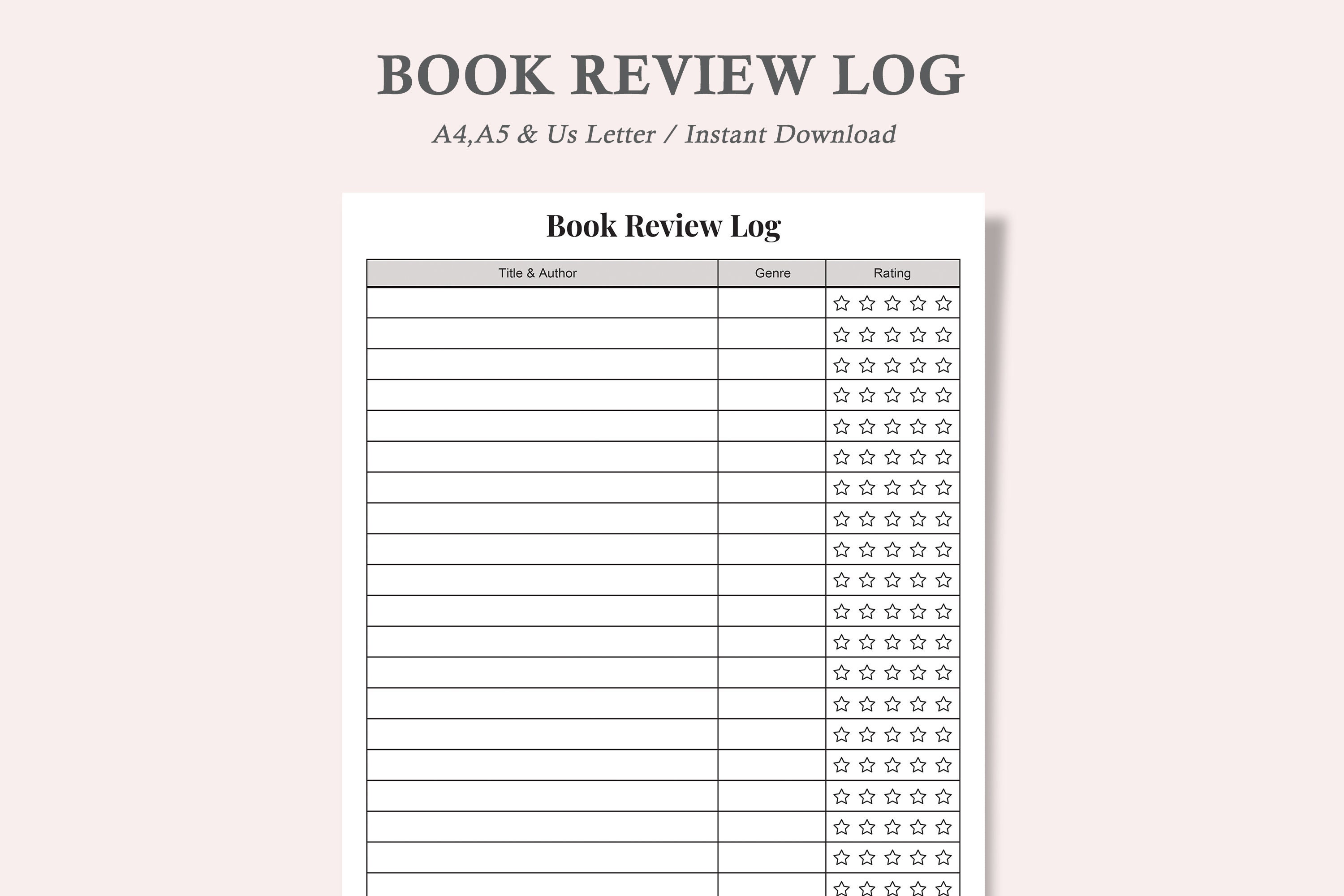 Reading Tracker Journal: Book Log Journal for Readers with a checklist to  write down the books you want to read, book tracker journal with room ti  write your review : Maryam, Rayeha