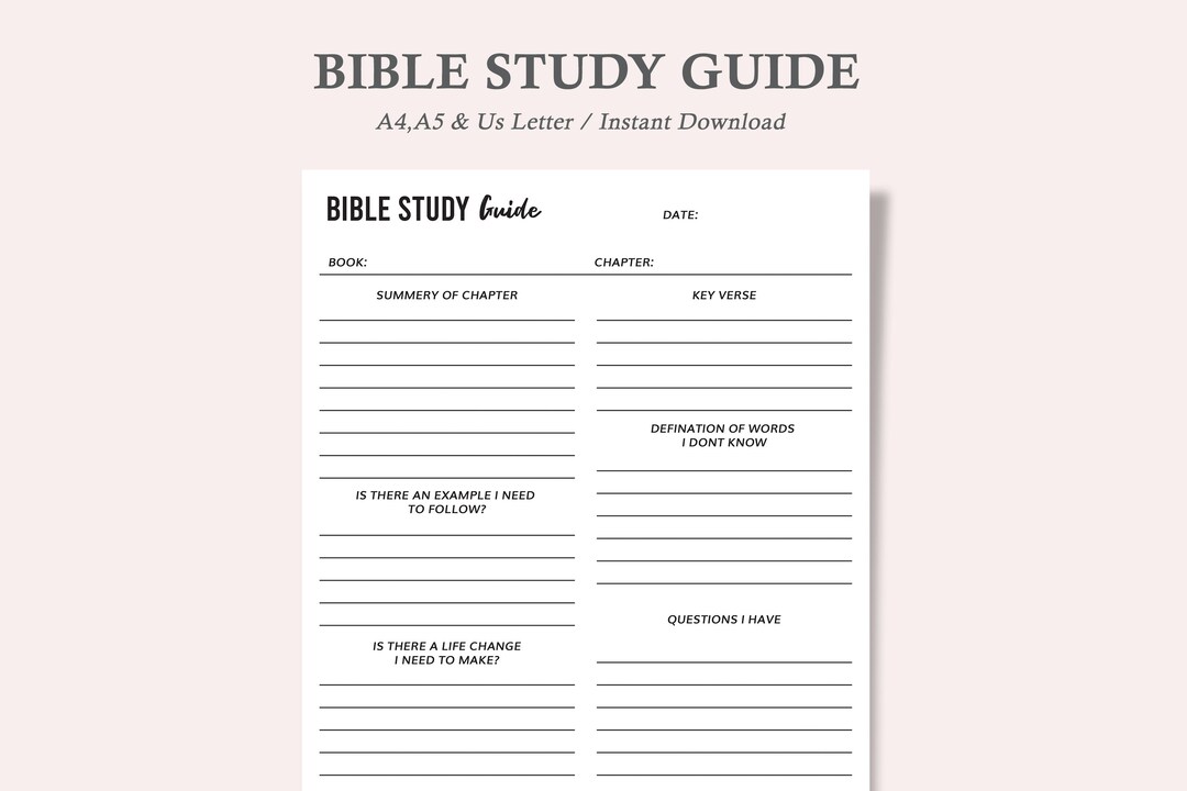 bible-study-guide-bible-study-prayer-journal-bible-journal-bible-study