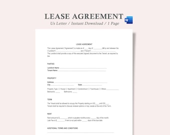 Contrato de arrendamiento, plantilla de contrato de alquiler, contrato de arrendamiento imprimible, contrato de arrendamiento de vivienda, plantilla de contrato de arrendamiento, contrato de alquiler en PDF