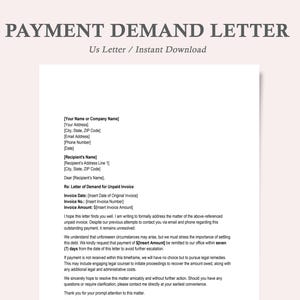 carta de demanda de pago, modelo de carta de demanda de pago, carta de demanda de pago de muestra, aviso de demanda de pago