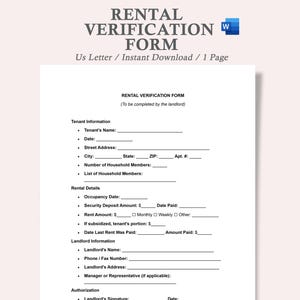 formularios de verificación de alquiler, formulario de verificación de alquiler en formato pdf, formulario de verificación de historial de alquiler, carta de verificación de alquiler