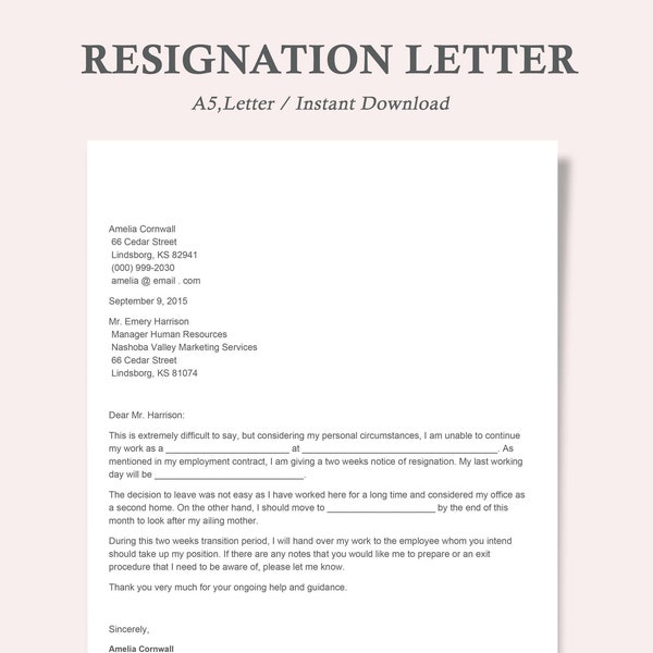 resign letter template,resignation letter template,simple resignation letter template,resignation template,job resignation letter