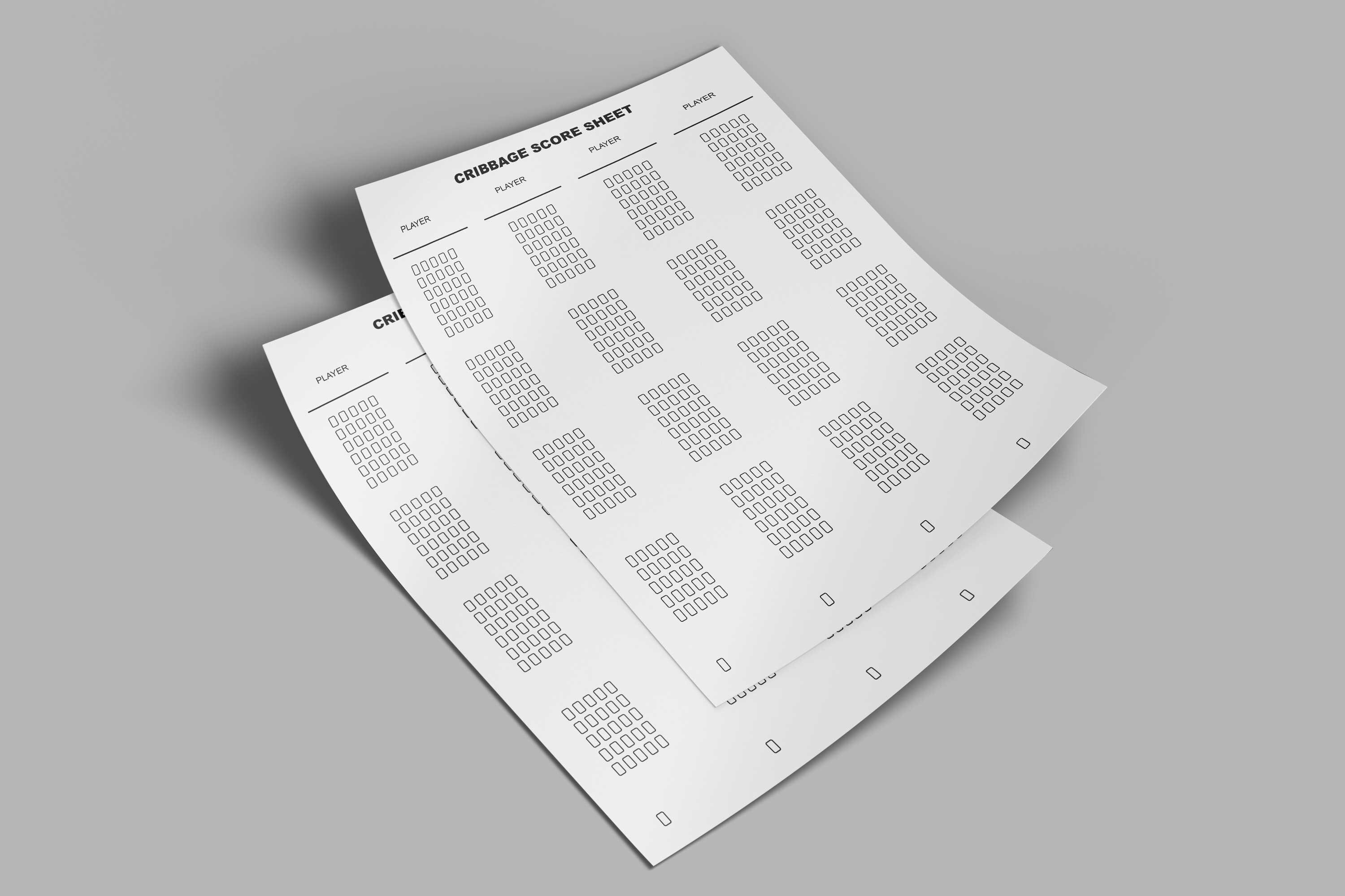 Cribbage Score Sheet,scoring Sheets,cribbage Game Tracker,cribbage