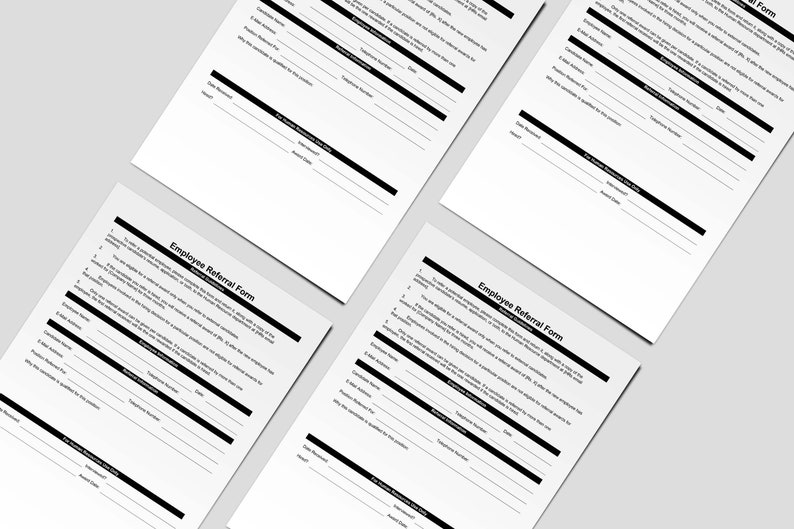 Employee Form Image Header Employee Referral Form,employee Referral Program Form,employee Referral ...