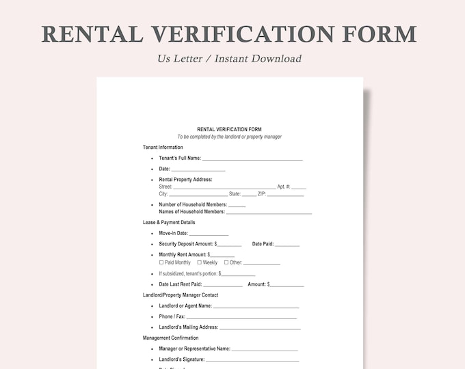 Idhs Rent Verifiation Form.pdf This item is unavailable - Etsy