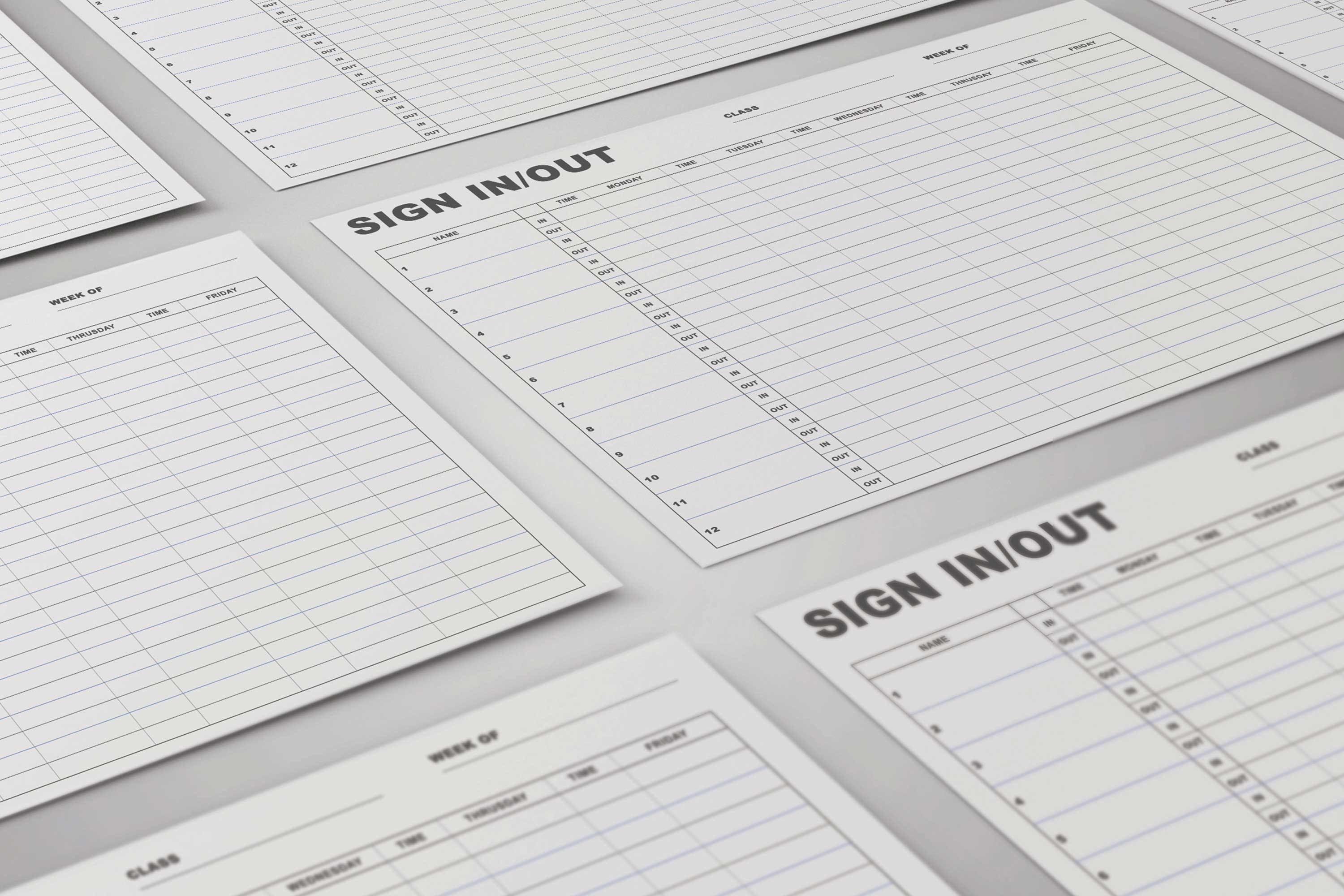 Sign in sign out Sheet Template sign In And Out Sheet attendance Sheet Sign in sign out sheet template sign in and out sheet attendance sheet