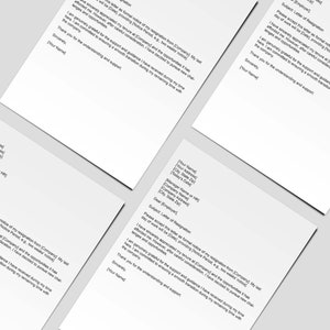 Może przedstawiać: Formalny list rezygnacyjny z tematem "List rezygnacyjny". List jest skierowany do kierownika i zawiera datę, imię i nazwisko, adres oraz dane kontaktowe pracownika. List stwierdza, że pracownik rezygnuje ze swojego stanowiska w firmie, ze skutkiem dwutygodniowym od daty listu. Pracownik wyraża wdzięczność za wsparcie i wskaz&oacute;wki, kt&oacute;re otrzymał podczas pracy w firmie.