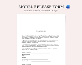 model release form,model release form template,model release agreement,model release contract,model release form word doc
