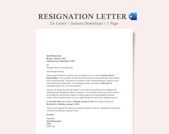 resignation letter template,resignation letter,letter of resignation template word,resignation template