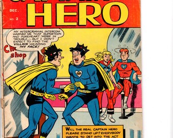 Jughead as Captain Hero Issue 2 December 1966