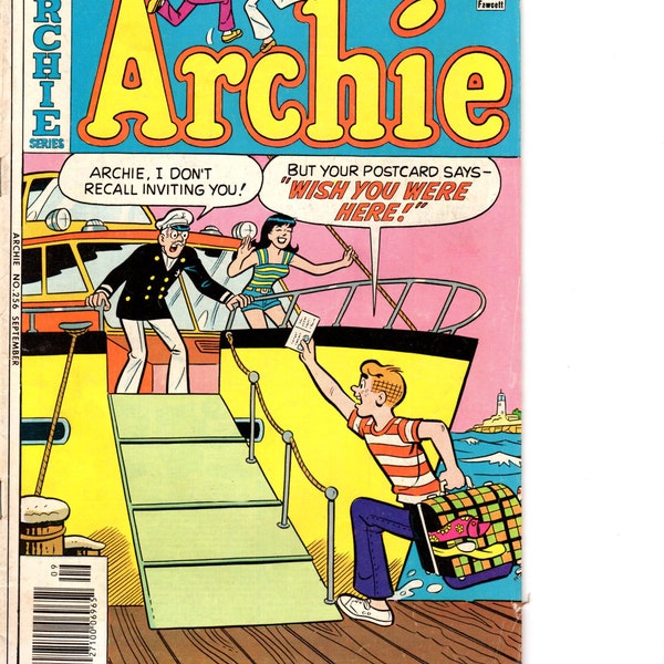 Archie Comic Book Issue 256 September 1976