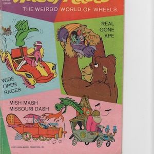Free Shipping Hanna-Barbera Wacky Races Issue 2 and The Little Monsters Issue 35