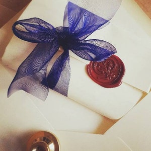 Carta de fan fiction de Jane Austen-Mansfield Park basada en la novela, en caja de regalo con sello de cera. Regalo de la Regencia. Fanny Price.