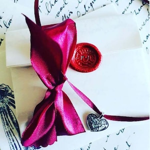 Carta de amor del capitán Wentworth Jane Austen Persuasión Carta sellada con lacre Regalo literario Época de la Regencia