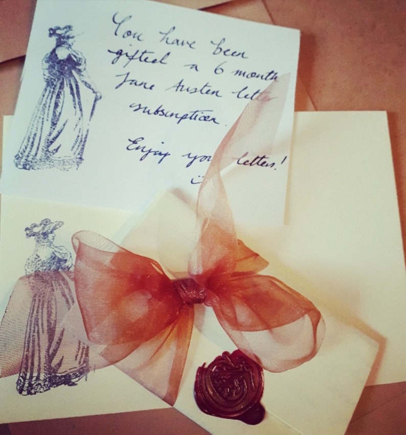 Persuasion Jane Austen Letter Fan Fiction Based On The Novel Etsy
