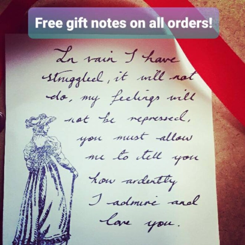 Captain Wentworth Love Letter Jane Austen Persuasion Letter Etsy