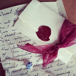 Carta 3 de Orgullo y Prejuicio. Tercera de cinco cartas de fanfiction basadas en la novela de Jane Austen. Carta del Sr. Darcy. Carta de un personaje de Comfort. Regalo de la Regencia.