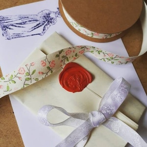 Lettera di fan fiction di Jane Austen Orgoglio e pregiudizio. Prima di 5 basata sul romanzo. Lettera con sigillo di cera Regency. Tutte e 5 le lettere disponibili in un set.