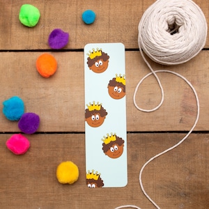 Cute Handmade African American Art, The Little Black Prince Illustrated By a Teeny Black Owned Business