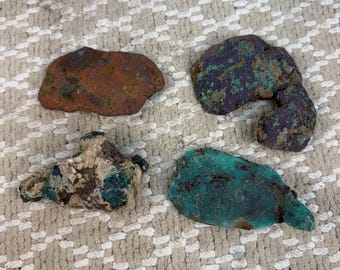 Michigan Float Copper Keweenaw Penninsula Houghton County. 4 piece variety