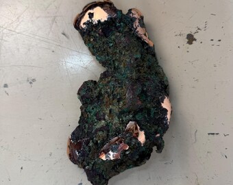 Michigan Float Copper-Semi-Polished  Keweenaw Peninsula Houghton County.  3.3 pounds