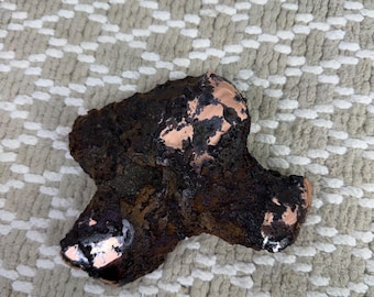 Michigan Float Copper-Semi-Polished  Keweenaw Peninsula Houghton County.  2.4 pounds