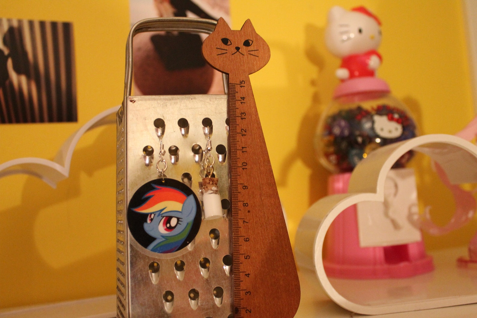 Rainbow dash jar Etsy