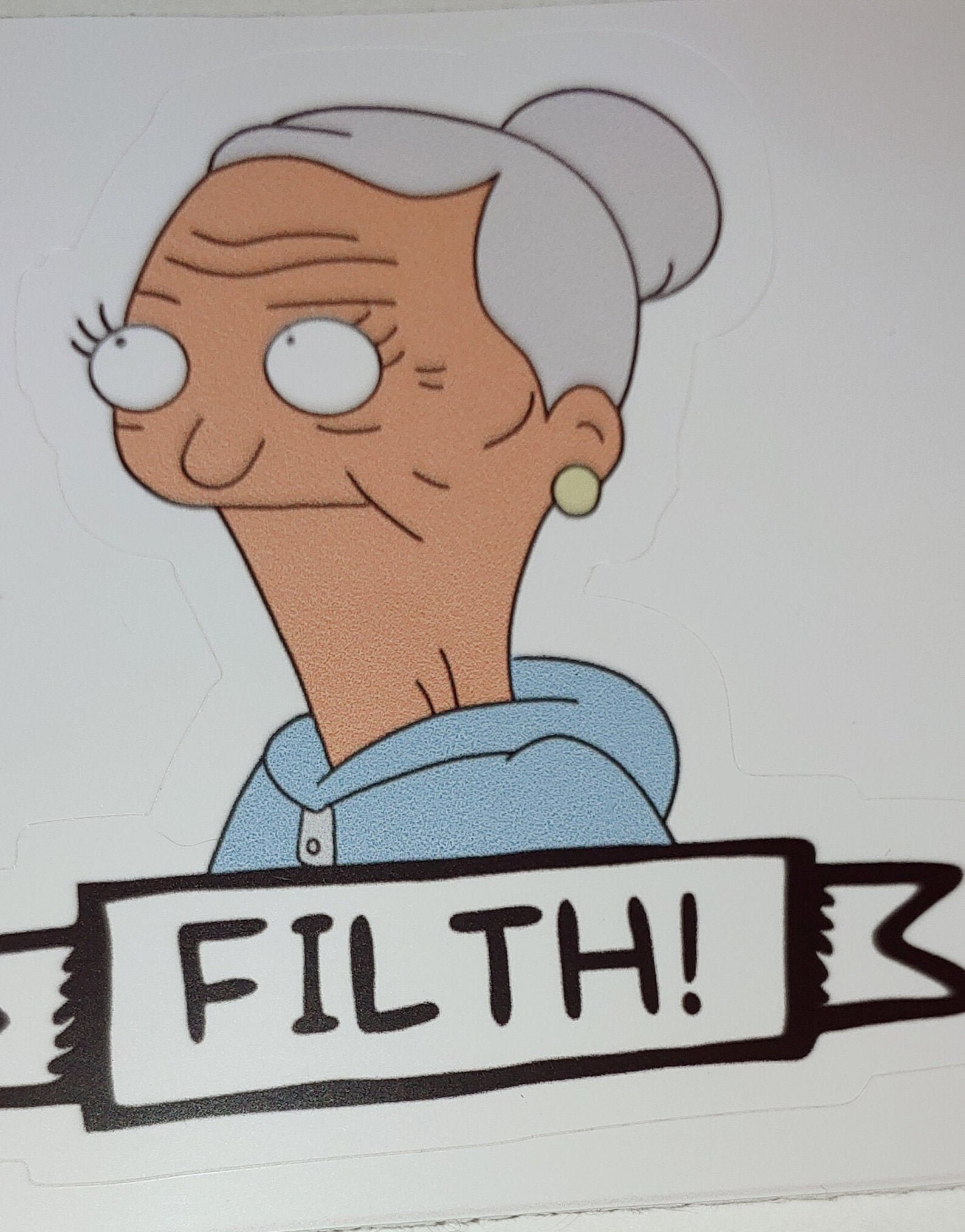 Edith Bob's Burgers Sticker Etsy