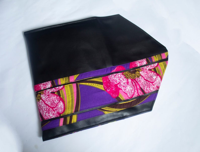 Floral Ankara Laptop Sleeve/ Case_ Device Case MacBook, Laptops, Tablets with Ankara / African print Fabric Detail image 5