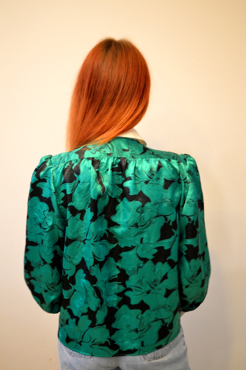 Vintage Blouse 1960s 60s