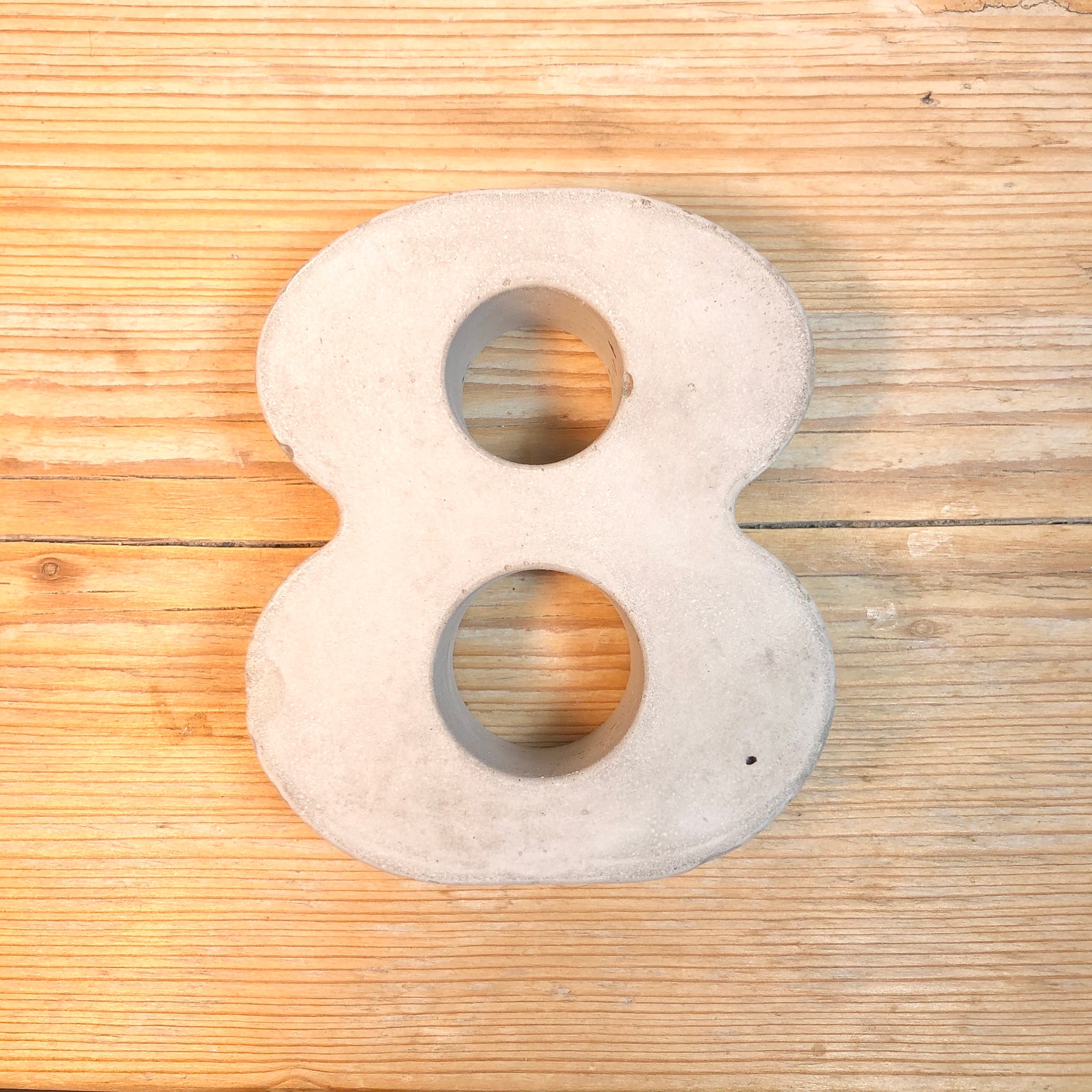 Concrete numbers outdoor house number wedding table number Etsy