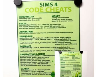 The Sims 4 Cheats, PDF, Sobrenome