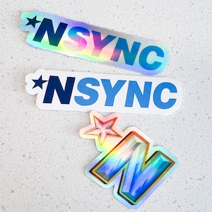 Pegatinas de Nsync / *NSYNC / Banda de chicos / Música pop / Nostálgico / Paraíso / Un lugar mejor / Te quiero de vuelta