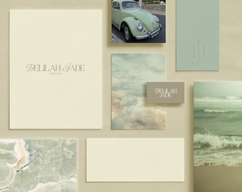 Delilah, Semi-Custom Brand Kit, Premade Brand kit, Premade Logo Design, Brand Package