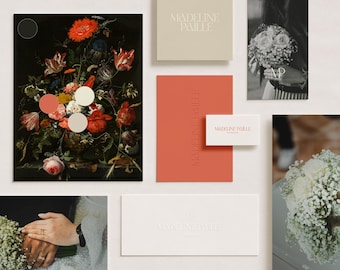 Madeline, Semi-Custom Brand Kit, Premade Brand kit, Premade Logo Design, Brand Package