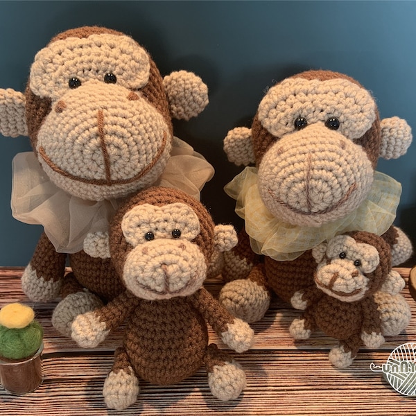 Crochet Pattern Gorilla,Crochet Pattern Gorilla,*DIY*Amigurumi* German+English*PDF*