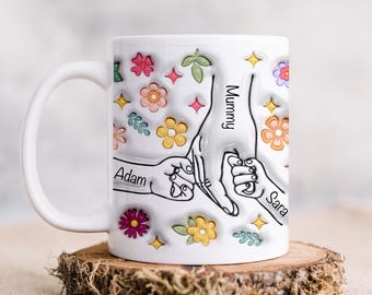 Personalised Mummy Gift Mug | Grandma Gift Mug | Personalised Khala Phupo Gift Mug | Auntie Gift | Nanna Dado Nani Gift