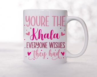 Personalised Khala Mug | Personalised Phupo Mug | Personalised Auntie Mug | Personalised Mug Gift | Personalised Khala Gift