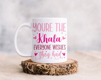 Personalised Khala Mug | Personalised Phupo Mug | Personalised Auntie Chachi Mug | Personalised Mug Gift | Personalised Khala Gift