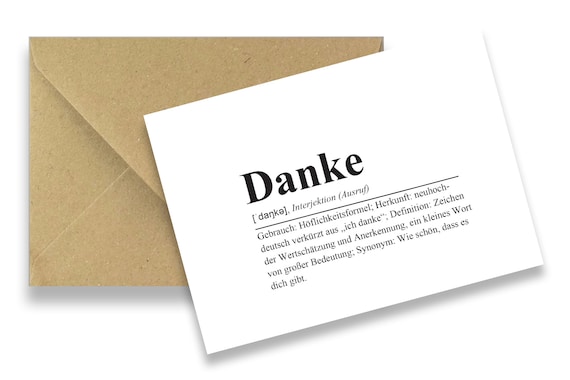 Thank You Definition Thank You Cards 12 Thank You Cards - Etsy