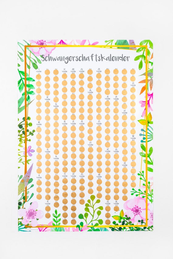 Pregnancy Calendar Baby Countdown Pregnancy Scratch Card XXL | Etsy Pregnancy Calendar Baby Countdown Pregnancy Scratch Card XXL | Etsy