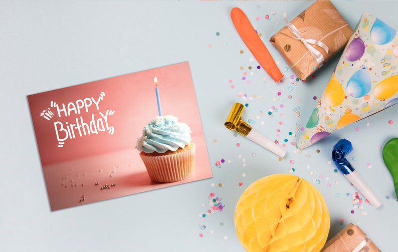 Friendly Fox Geburtstagskarten, 20x Glückwunschkarten zum Geburtstag, DIN A6 Happy Birthday Postkarten zum Geburtstag, Set 1 Bild 7
