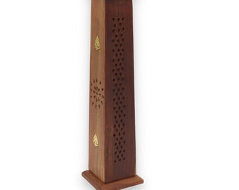 Räucherstäbchen Turm Halter, Satya Räucherstäbchen, Satya Räucherkegel, Räucherkiste, Räucherbox, Räucherstäbchen Box