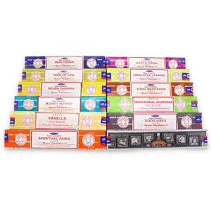 Satya Incense Sticks Mix, Satya Incense Cone Mix, Incense, LAVISA Incense, Special Fragrances