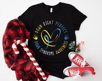 Down Right Perfect / Down Syndrome Awareness Day 2021 / 321 WDSD  PNG Only. Clipart, Instant Download, Sublimation Graphics. Commercial Use