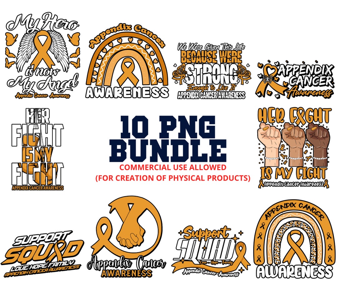 Appendix Cancer / Appendix Month / Appendix Support / Appendix Ribbon ...