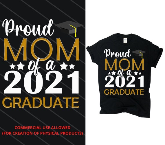 Proud Mom Of A 2021 Graduate / Graduation 2021 / Funny | Etsy