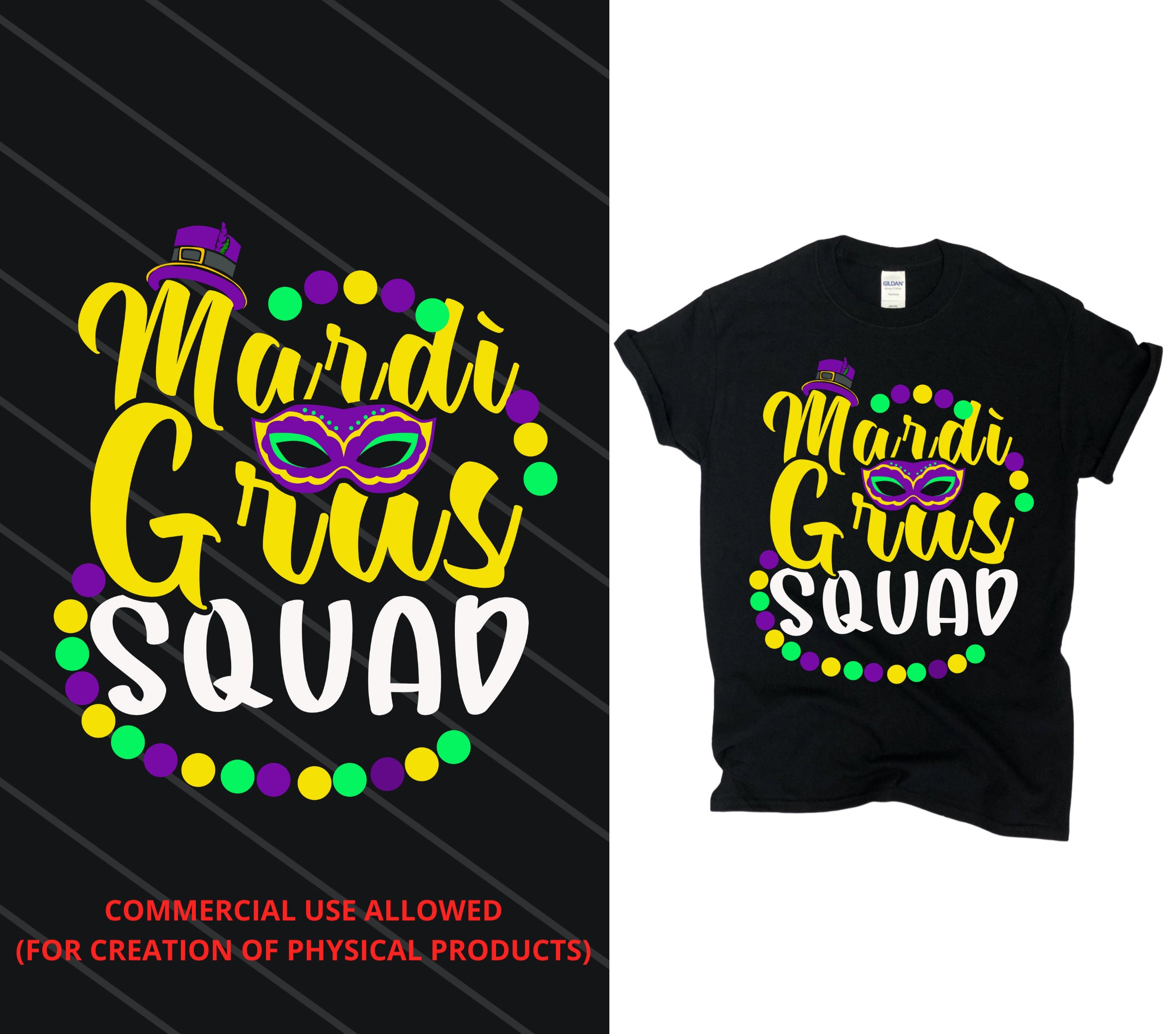 Mardi Gras Squad / Mardi Gras Parades / Mardi Gras 2021 PNG Etsy